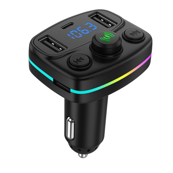 ⁦شاحن سيارة M44 G47 صغير الحجم بمنفذي USB و Type-C⁩ - الصورة ⁦2⁩
