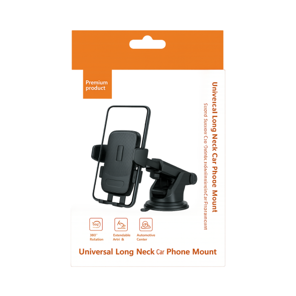 ⁦حامل موبايل للسيارة بذراع طويلة – Universal Long Neck Car Mount⁩ - الصورة ⁦2⁩
