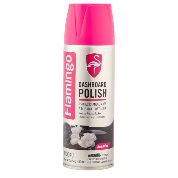⁦Flamingo Dashboard Polish – ملمع تابلوه برائحة الياسمين – 220 مل⁩ - الصورة ⁦2⁩