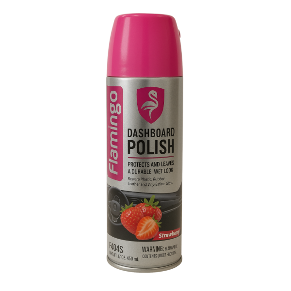 ⁦Flamingo Dashboard Polish – ملمع تابلوه برائحة الفراولة – 220 مل⁩ - الصورة ⁦3⁩