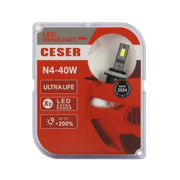 كشاف سيارة LED CESER موديل N4-40W – إصدار H7