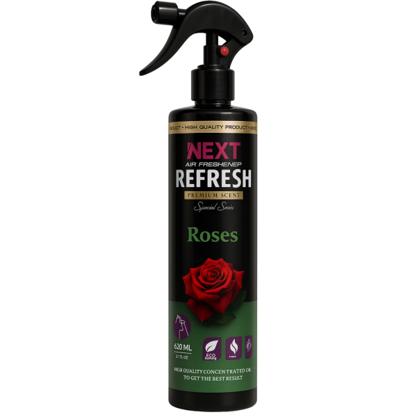 ⁦NEXT Air Freshener – REFRESH Roses | معطر جو برائحة ورود فاخرة، 420 مل⁩ - الصورة ⁦2⁩