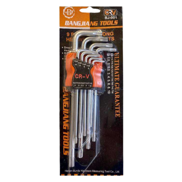 ⁦طقم مفكات سداسية طويلة (Hex Wrench Set) من Bangjiang Tools⁩ - الصورة ⁦2⁩