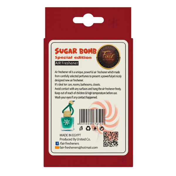 ⁦معطر هواء فاير – Sugar Bomb | إصدار خاص بزجاجة الجمجمة⁩ - الصورة ⁦3⁩