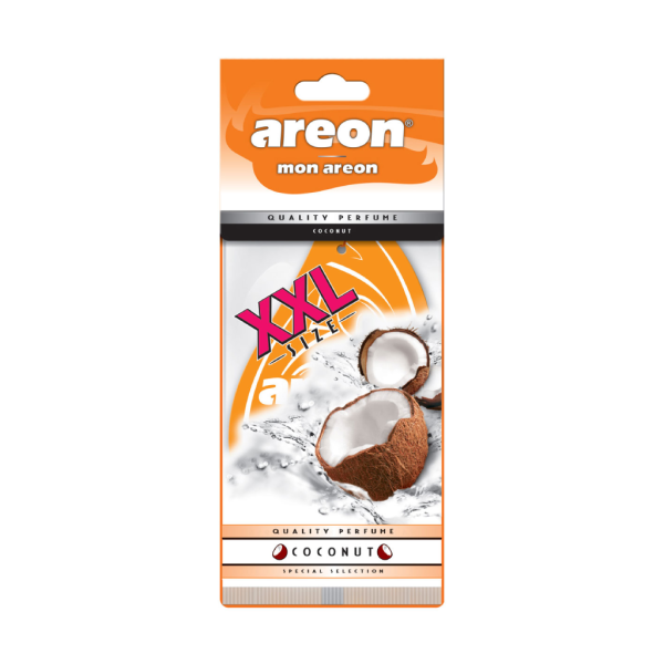 ⁦معطر هواء للسيارة – Areon Mon Areon – Coconut – XXL⁩ - الصورة ⁦2⁩