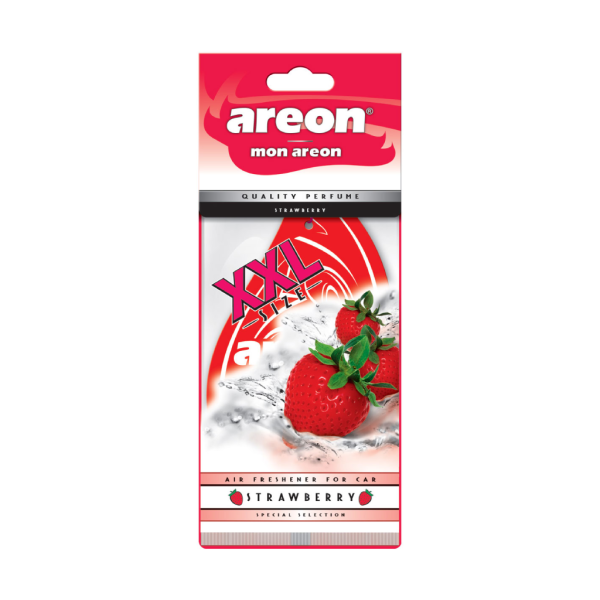 ⁦معطر هواء للسيارة – Areon Mon Areon – Strawberry – XXL⁩ - الصورة ⁦4⁩