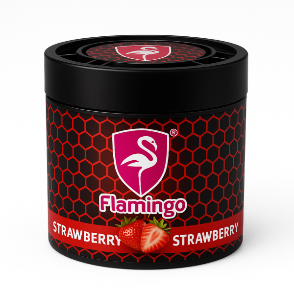 ⁦معطر جل للسيارة Flamingo – برائحة الفراولة -220 جم⁩ - الصورة ⁦4⁩