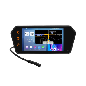 شاشة عرض ومراية ذكية للسيارة – 7 بوصة – HD 1080P – Bluetooth – USB/TF – FM/Music – Mirror Link