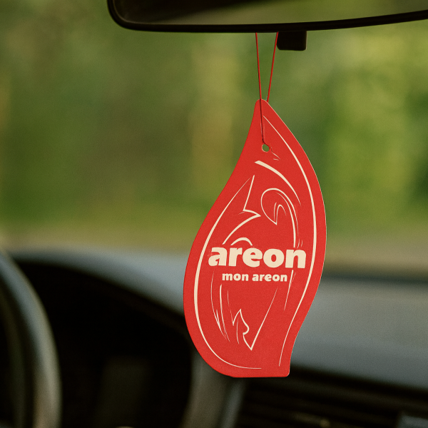 معطر هواء للسيارة – Areon Mon Areon – Strawberry – XXL