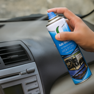 بخاخ تلميع داخلي للسيارة برائحة نايت سيتي OSAMA Auto Silicone