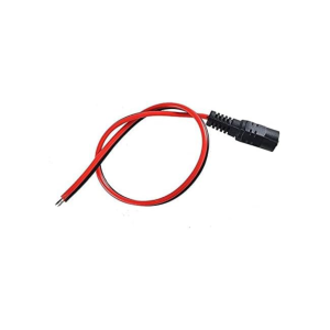 كابل توصيل كهرباء بفتحة أنثى (DC Female Connector Cable) – 5.5 × 2.1 مم