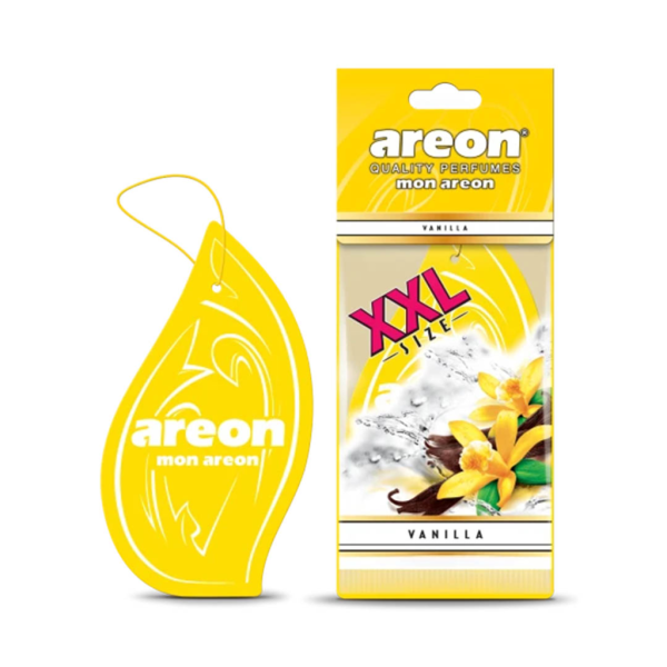 ⁦معطر هواء للسيارة – Areon Mon Areon – Vanilla – XXL⁩ - الصورة ⁦3⁩