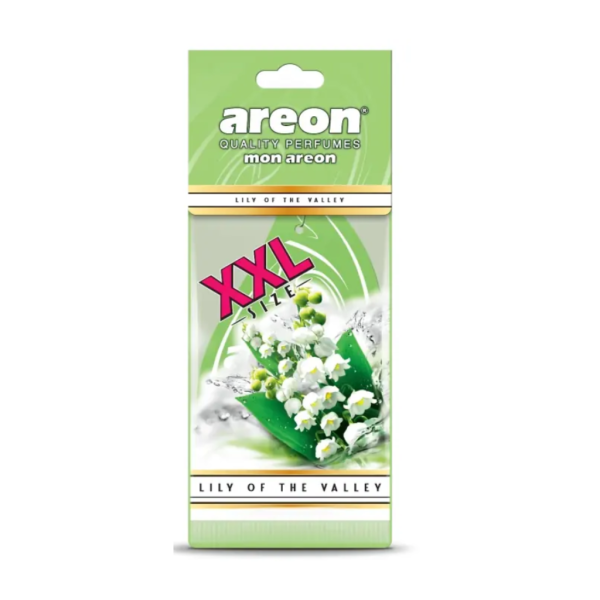 ⁦معطر هواء للسيارة – Areon Mon Areon – Lily of The Valley – XXL⁩ - الصورة ⁦3⁩