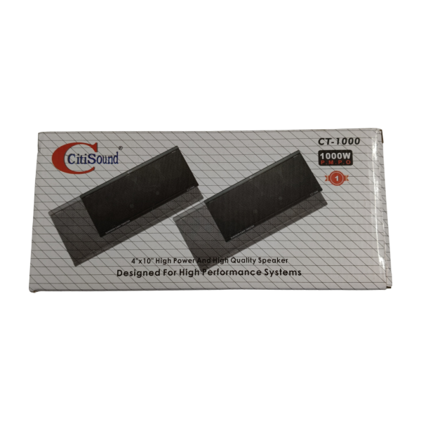 ⁦سماعات سيارة CitiSound CT-1000 – 4×10 بوصة – قدرة 1000 واط⁩ - الصورة ⁦2⁩