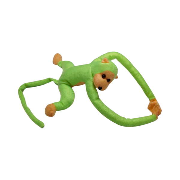 ⁦دمية قرد قماشية معلقة للسيارة – Hanging Monkey Plush for Car⁩ - الصورة ⁦5⁩