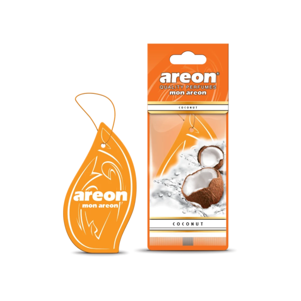 ⁦معطر هواء للسيارة – Areon Mon Areon – Coconut – XXL⁩ - الصورة ⁦3⁩