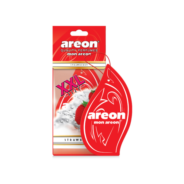 ⁦معطر هواء للسيارة – Areon Mon Areon – Strawberry – XXL⁩ - الصورة ⁦2⁩