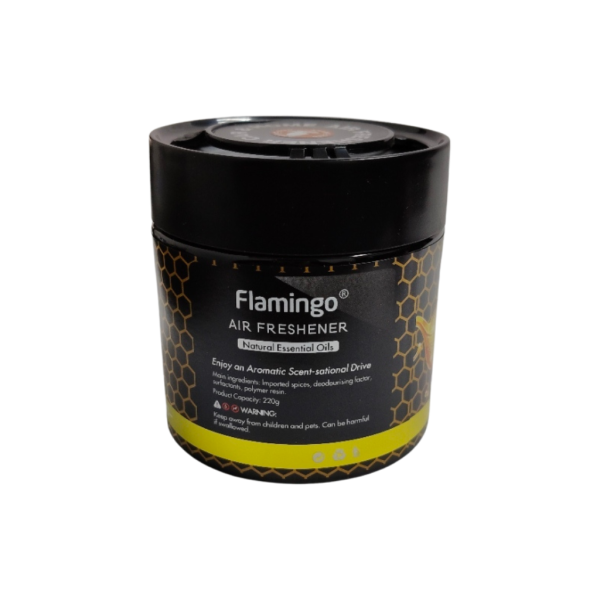 ⁦معطر جل للسيارة Flamingo – برائحة العسل -220 جم⁩ - الصورة ⁦4⁩