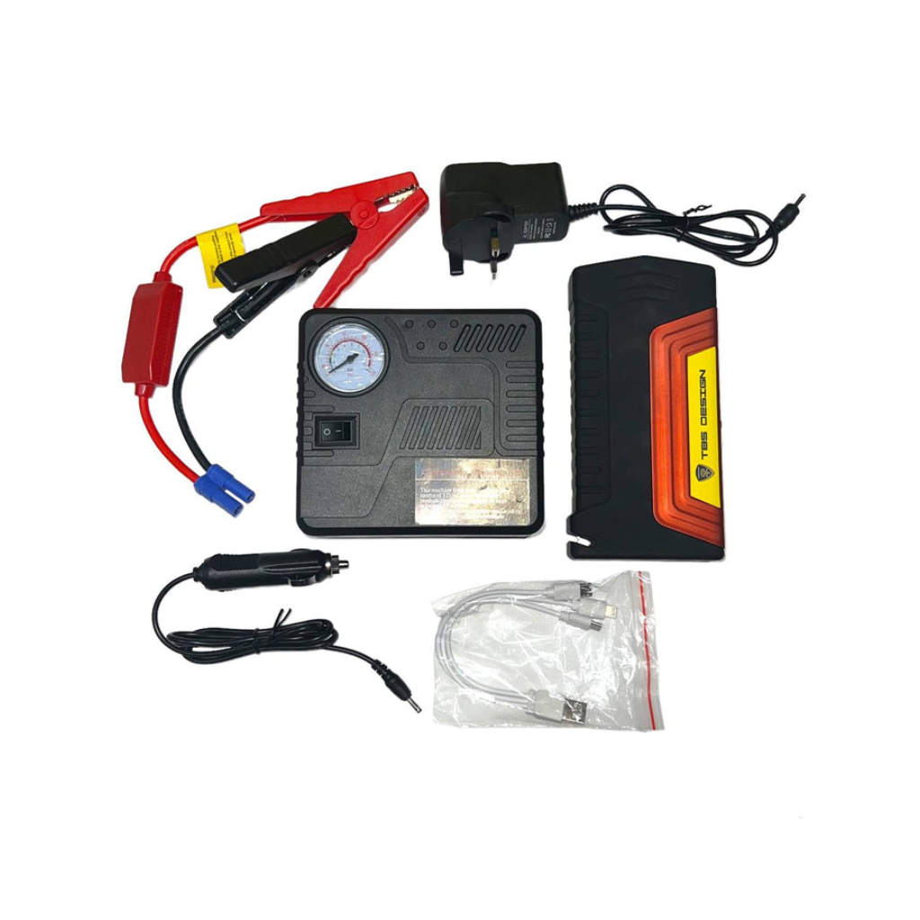 جهاز تشغيل بطارية السيارة متعدد الوظائف X-Technology XT-8680 – قدرة 1600W - الصورة 3