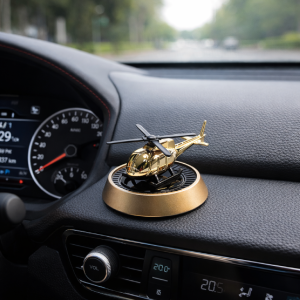 معطر سيارة شمسي بتصميم هليكوبتر – Fenmitop FM-2410 يعمل بالطاقة الشمسية