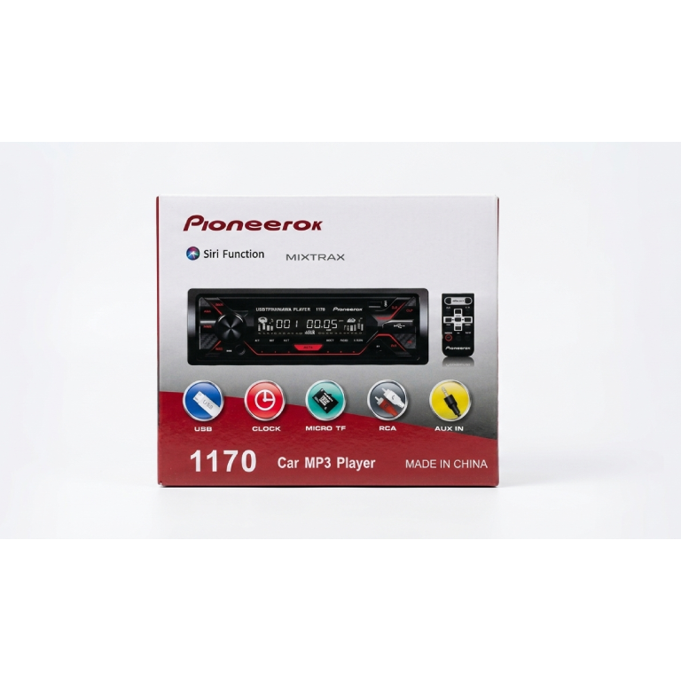 مسجل سيارة Pioneerok 1170 USB/TF/MP3/WMA Player - الصورة 5